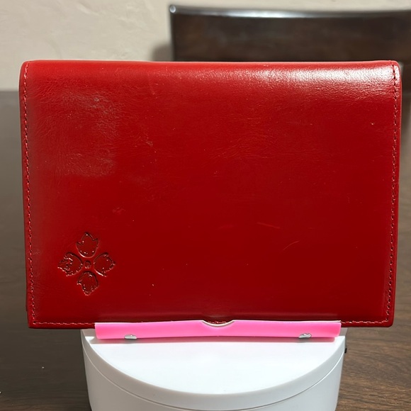 Patricia Nash Handbags - Patricia Nash Duby Red Civita Leather Bifold Wallet